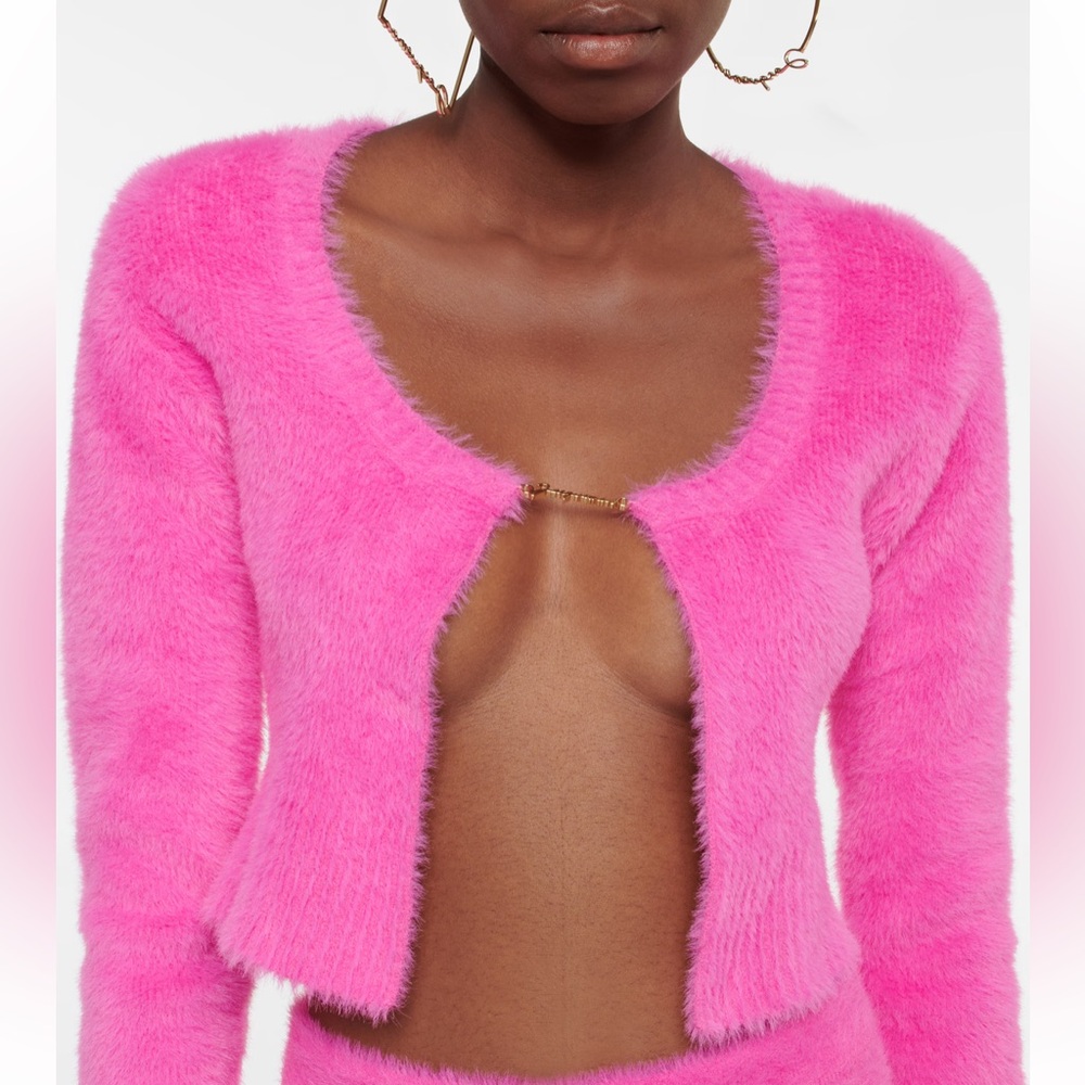 ❌SOLD❌JACQUEMUS La Maille Neve Cropped Cardigan